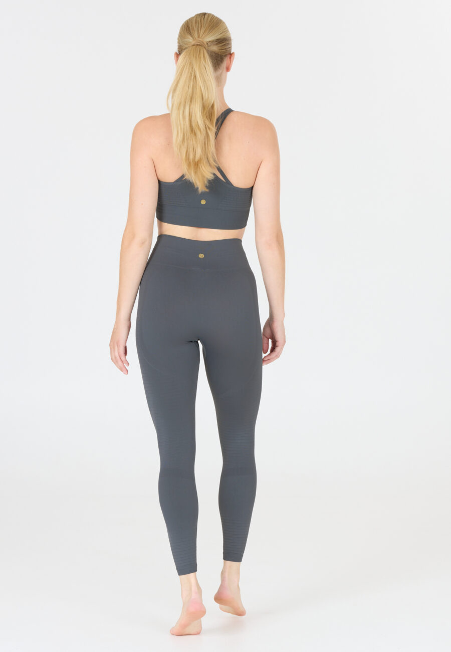 Athlecia Nagar Comfortable Seamless Leggings, Ombre Blue - Image 6