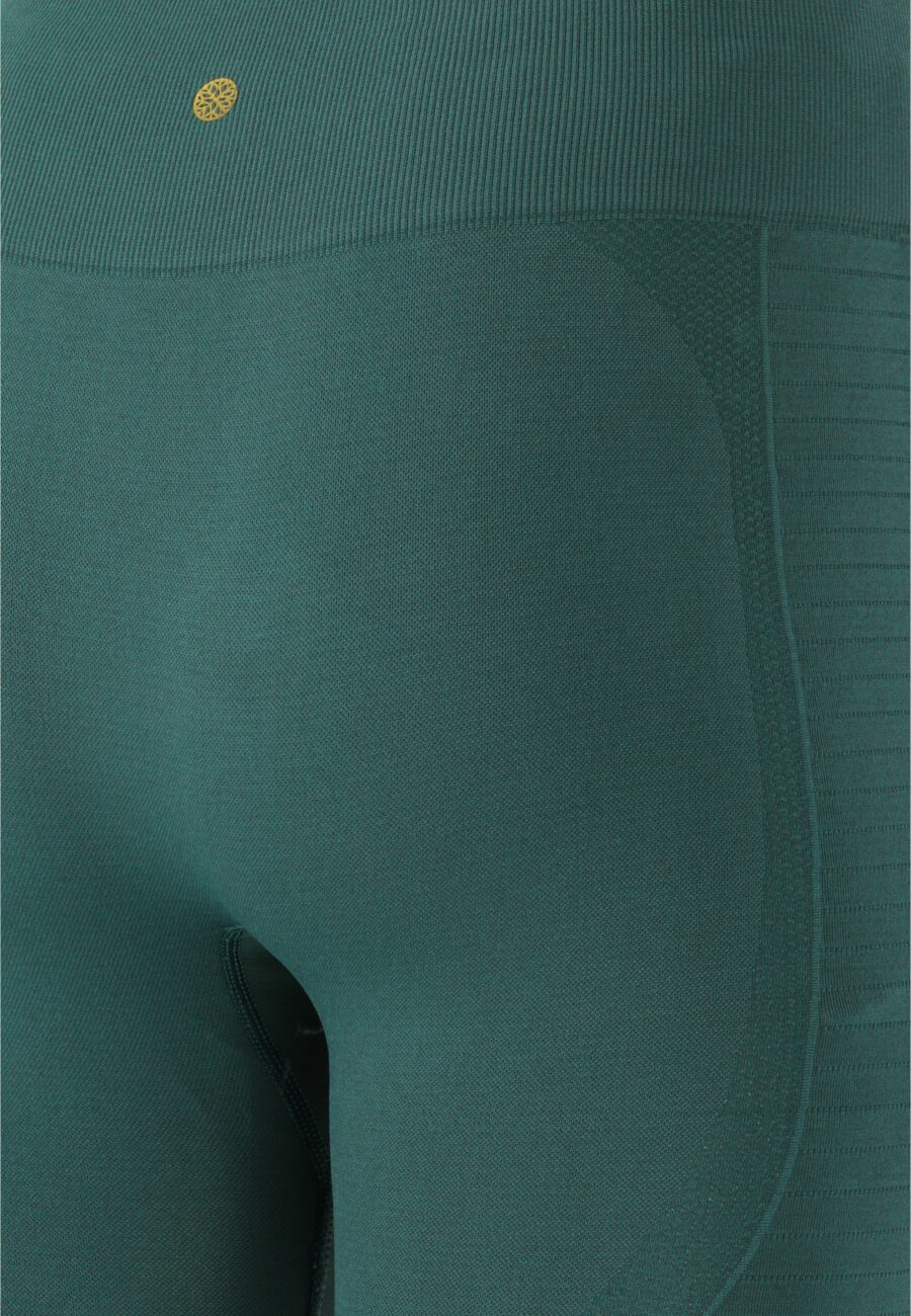 Athlecia Nagar Comfortable Seamless Leggings, Mallard Green - Image 4