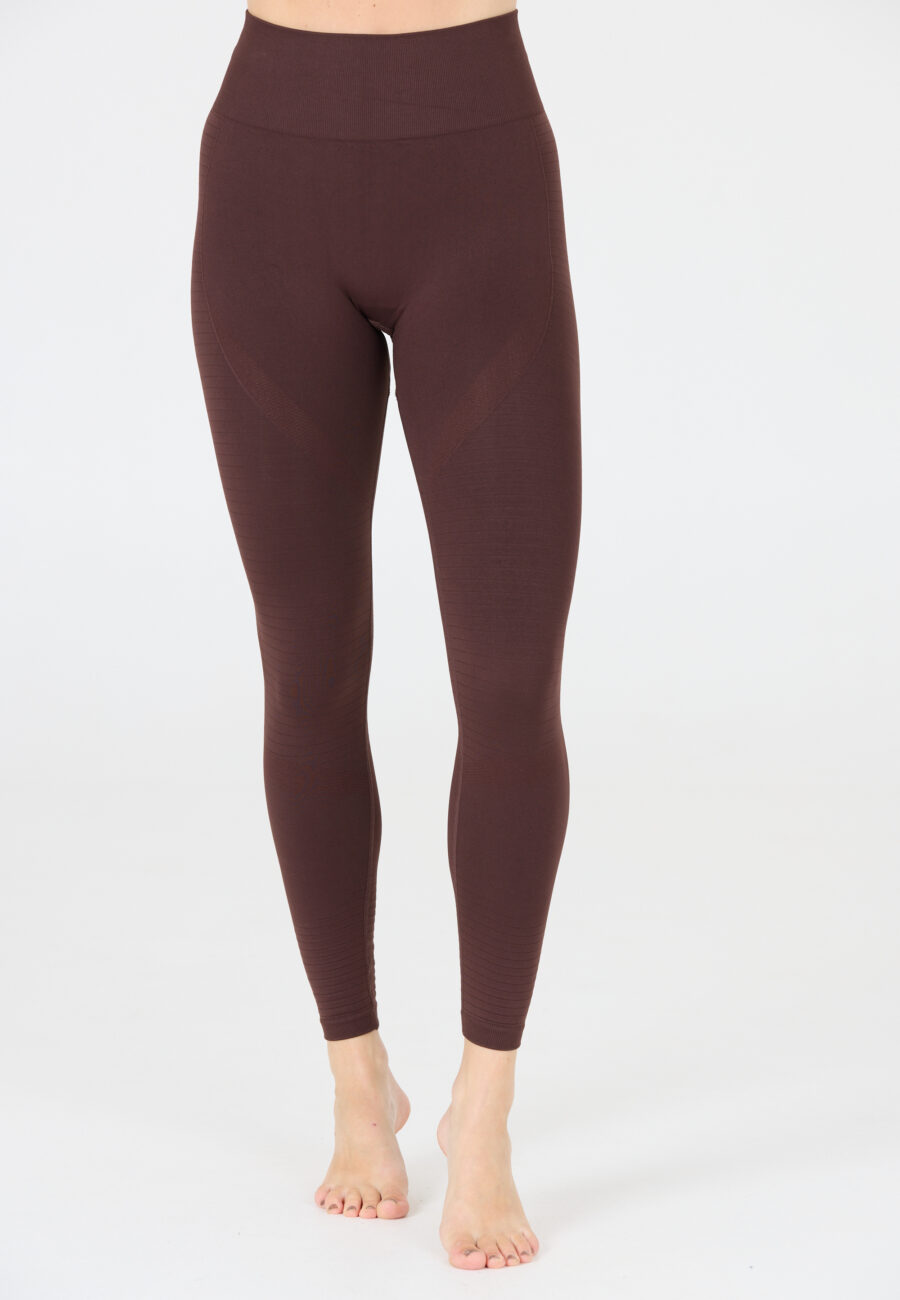 Athlecia Nagar Comfortable Seamless Leggings, Fudge