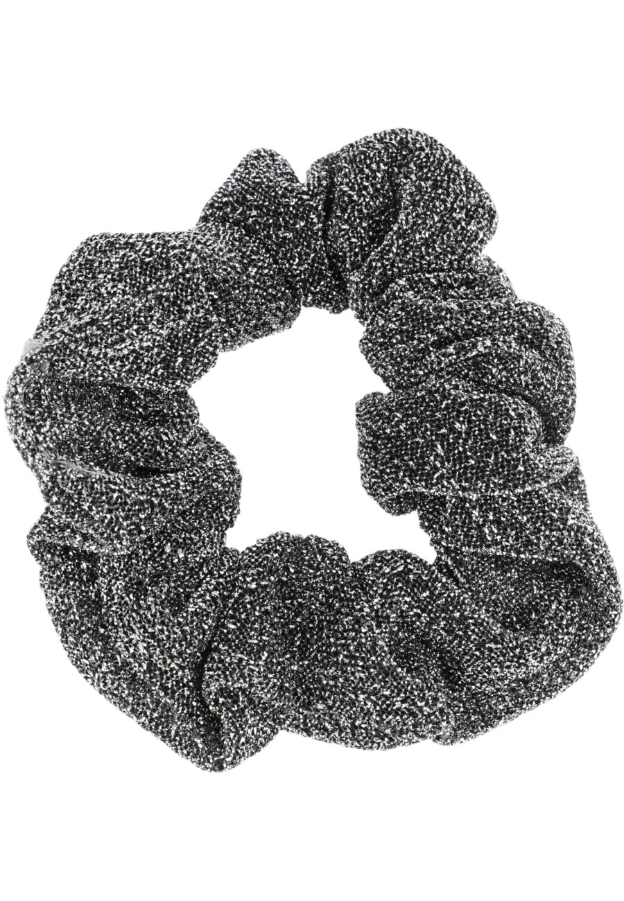 Athlecia Rabia Glitter Scrunchie Hair Accessory, Silver - Image 3