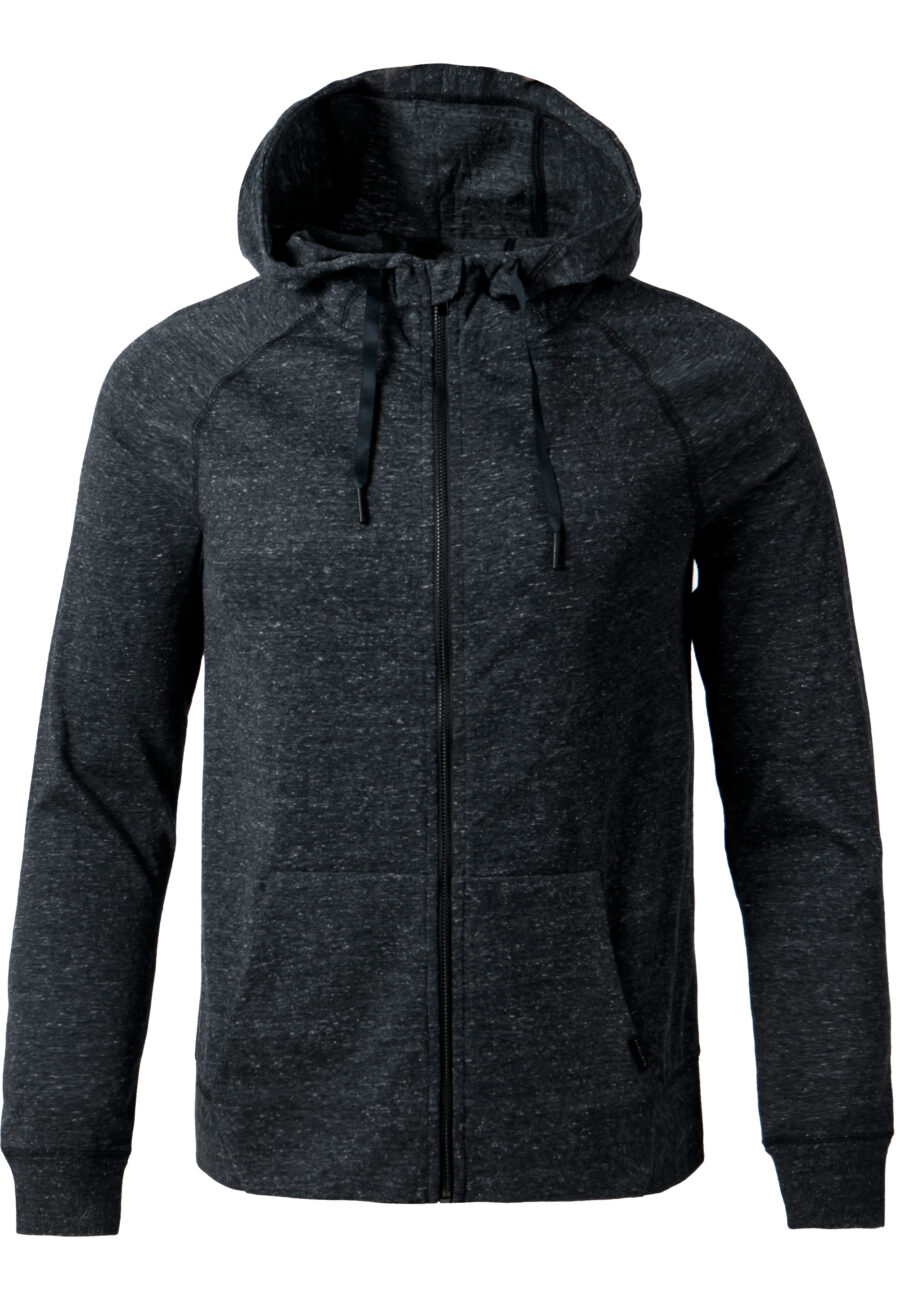Athlecia Chestine Melange Hoodie Sweatshirt, Dark Grey Melange - Image 2