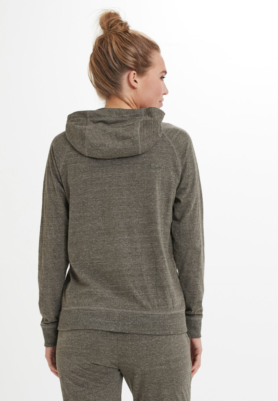 Athlecia Chestine Melange Hoodie Sweatshirt, Olive