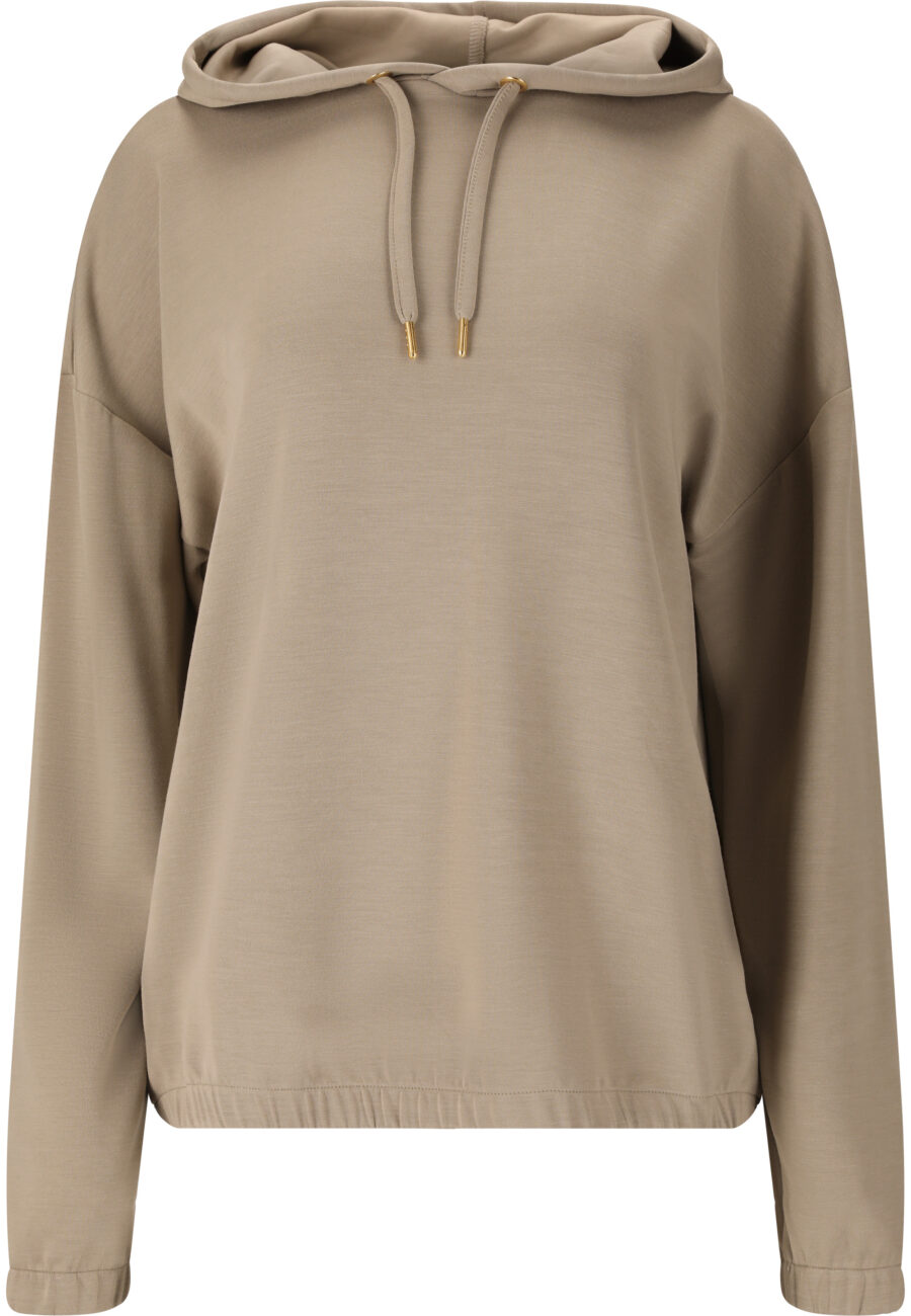 Athlecia Namier Soft Touch Hoody, Vintage Khaki - Image 2