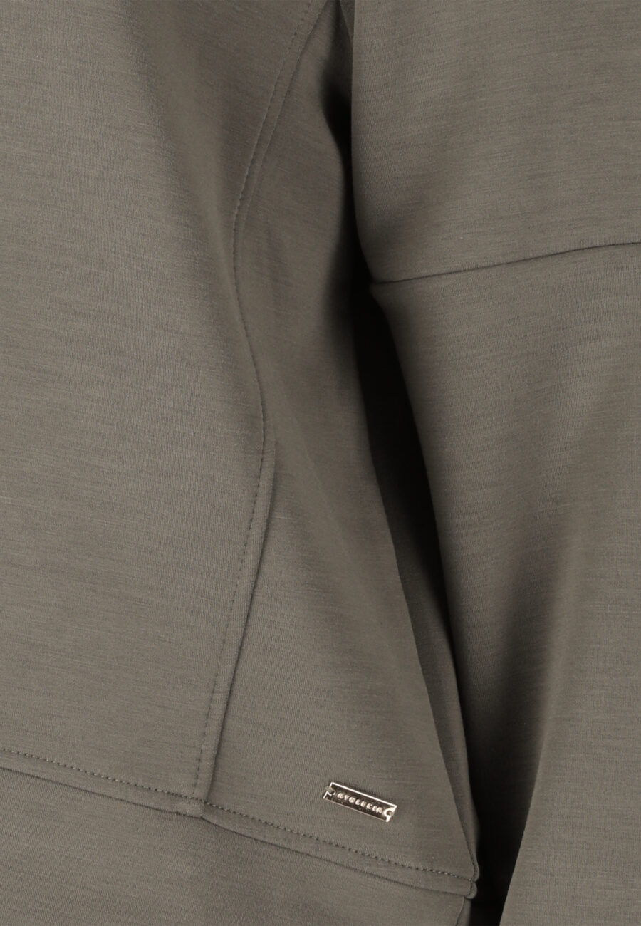Athlecia Jacey Crew Neck Sweatshirt, Gunmetal - Image 4