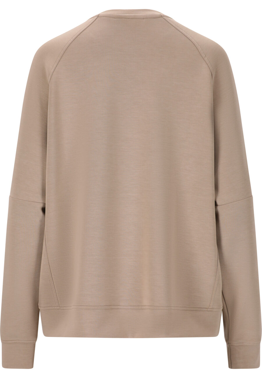 Athlecia Jacey Crew Neck Sweatshirt, Vintage Khaki - Image 3