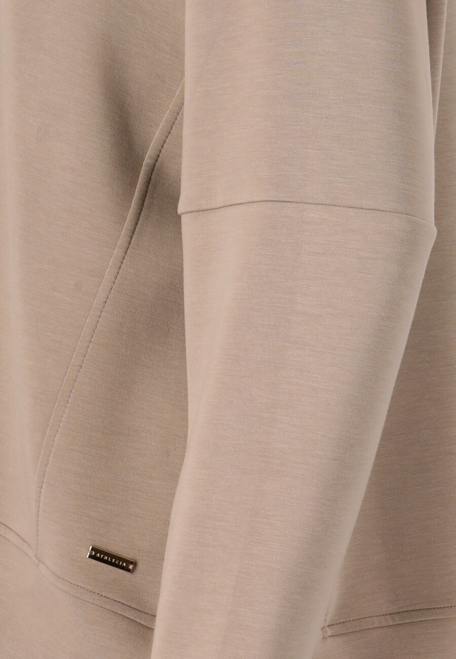 Athlecia Jacey Crew Neck Sweatshirt, Vintage Khaki - Image 4