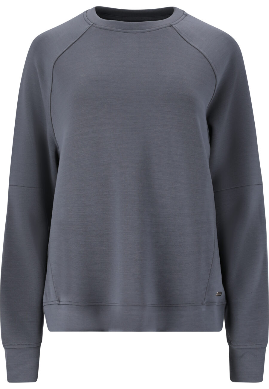Athlecia Jacey Crew Neck Sweatshirt, Ombre Blue - Image 2