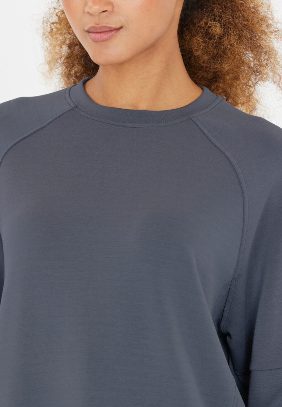 Athlecia Jacey Crew Neck Sweatshirt, Ombre Blue - Image 5