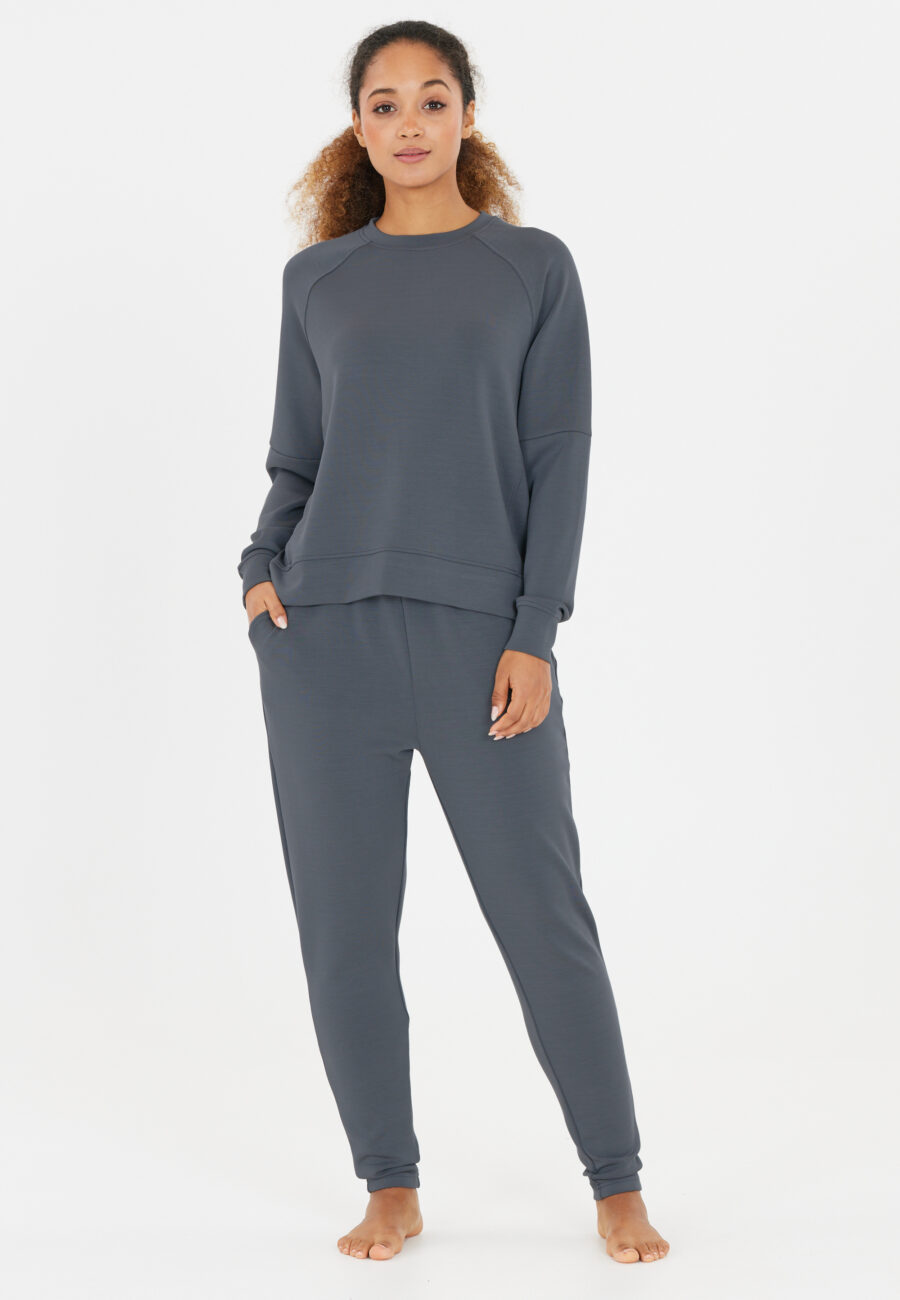 Athlecia Jacey Crew Neck Sweatshirt, Ombre Blue - Image 7