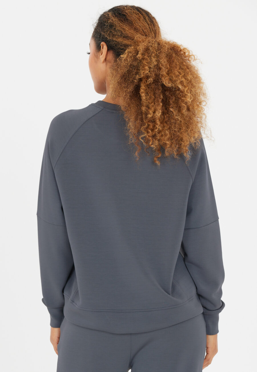 Athlecia Jacey Crew Neck Sweatshirt, Ombre Blue - Image 10