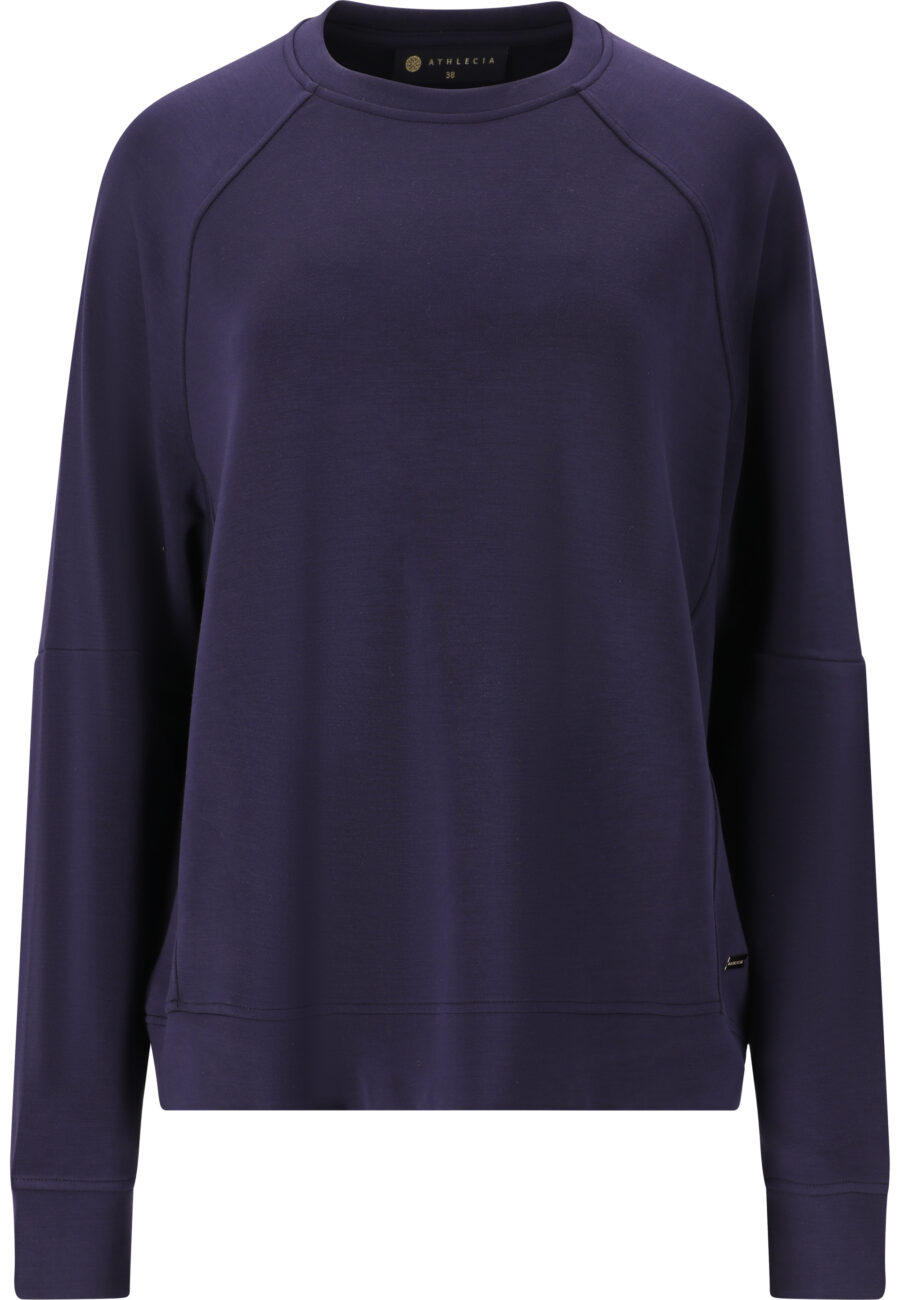 Athlecia Jacey Crew Neck Sweatshirt, Eclipse - Image 2