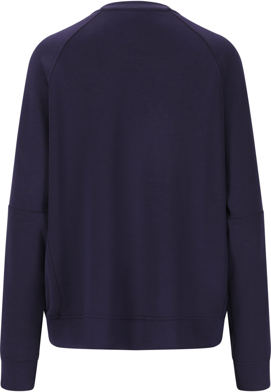 Athlecia Jacey Crew Neck Sweatshirt, Eclipse - Image 3