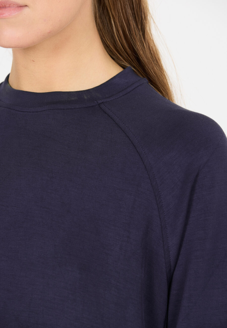 Athlecia Jacey Crew Neck Sweatshirt, Eclipse - Image 5