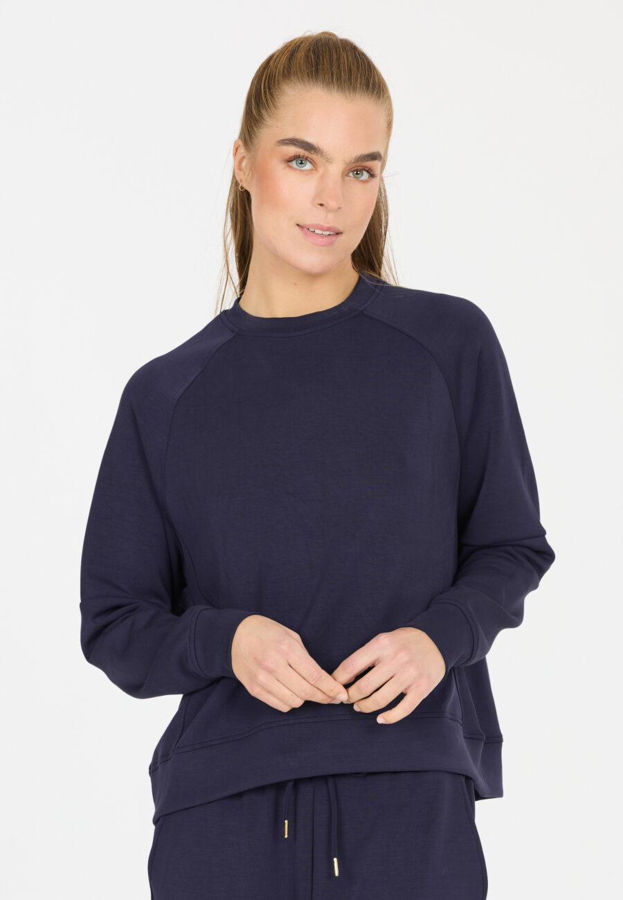 Athlecia Jacey Crew Neck Sweatshirt, Eclipse