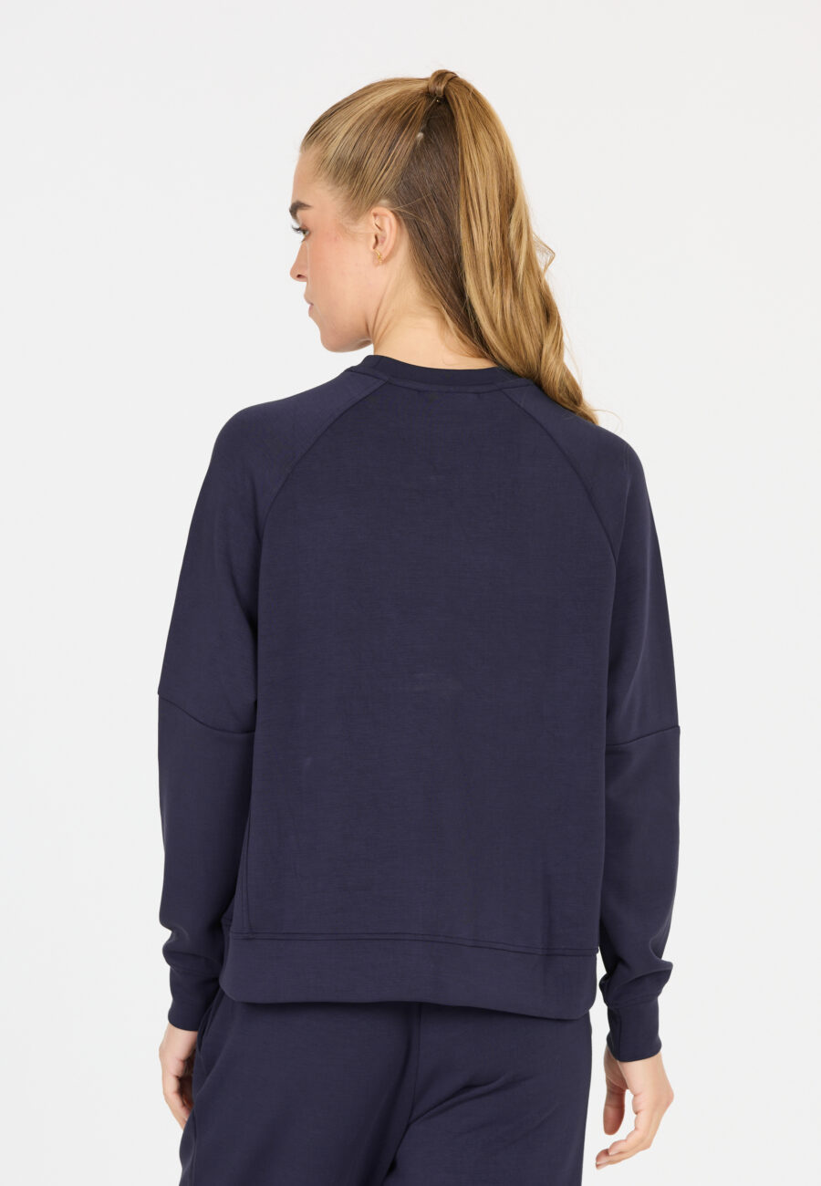 Athlecia Jacey Crew Neck Sweatshirt, Eclipse - Image 10