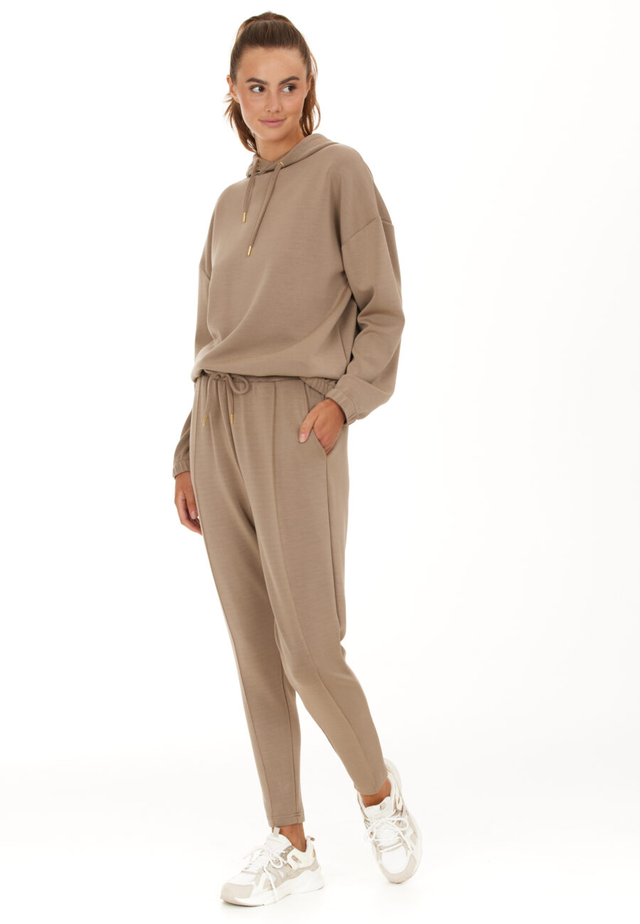 Athlecia Jacey W Stylish Sweat Pants, Desert Taupe
