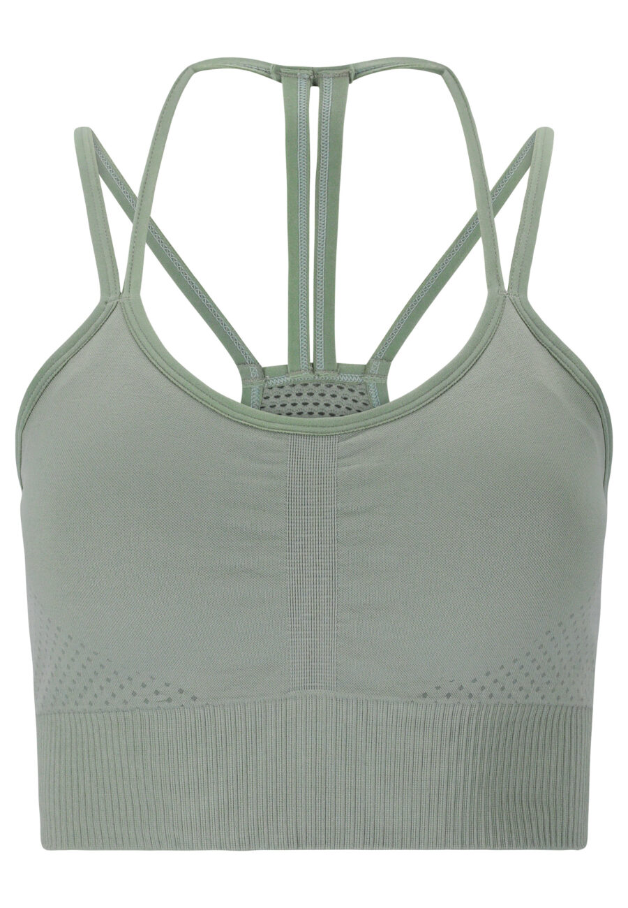 Athlecia Flowee W Seamless Sports Bra, Dusty Teal - Image 2