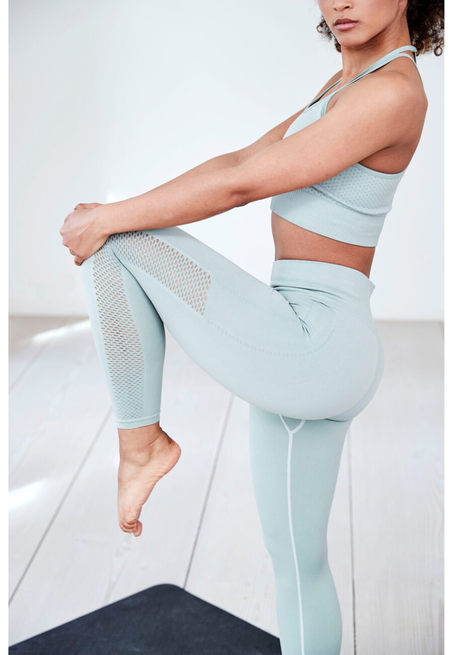 Athlecia Flowee W Seamless Sports Bra, Dusty Teal - Image 11