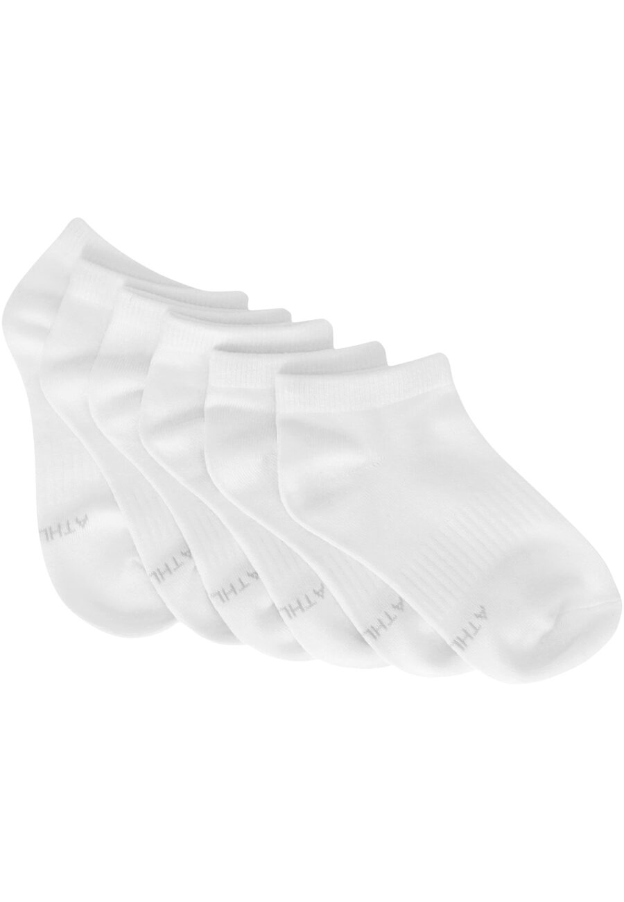 Athlecia Daily Sustainable Low Cut Sock Pack, White - Image 4
