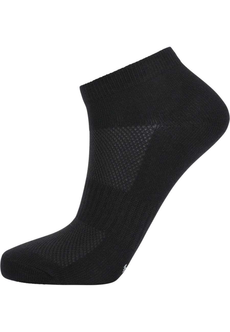 Athlecia Comfort-Mesh Eco-Friendly Low Cut Socks, Black - Image 2