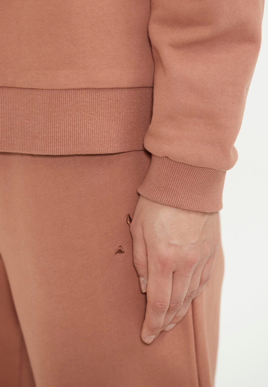 Athlecia Lia W Comfortable Oversized Sweatshirt, Mocha Mousse - Image 3