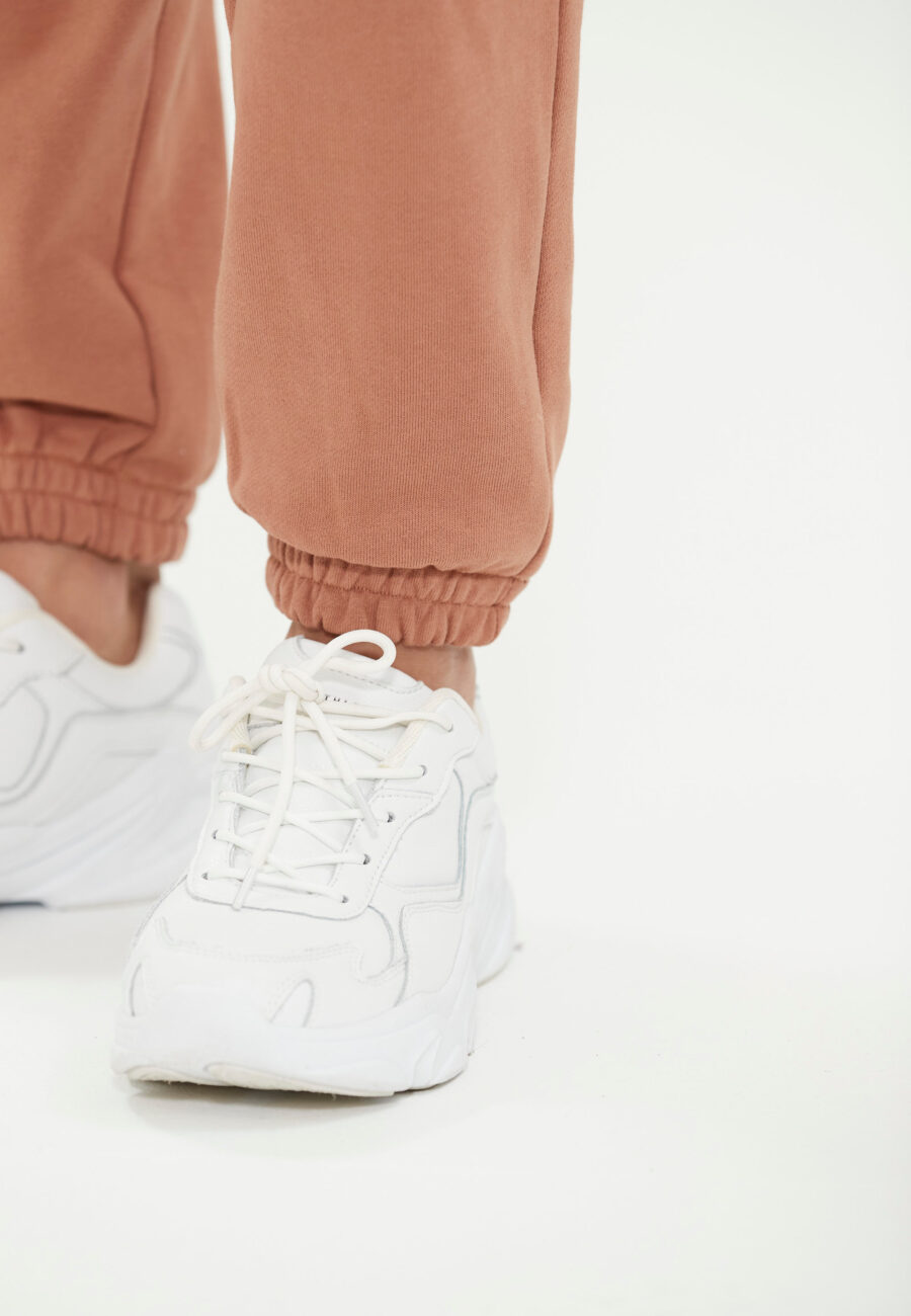 Athlecia Lia W Comfy Cotton Blend Leggings, Mocha Mousse - Image 3