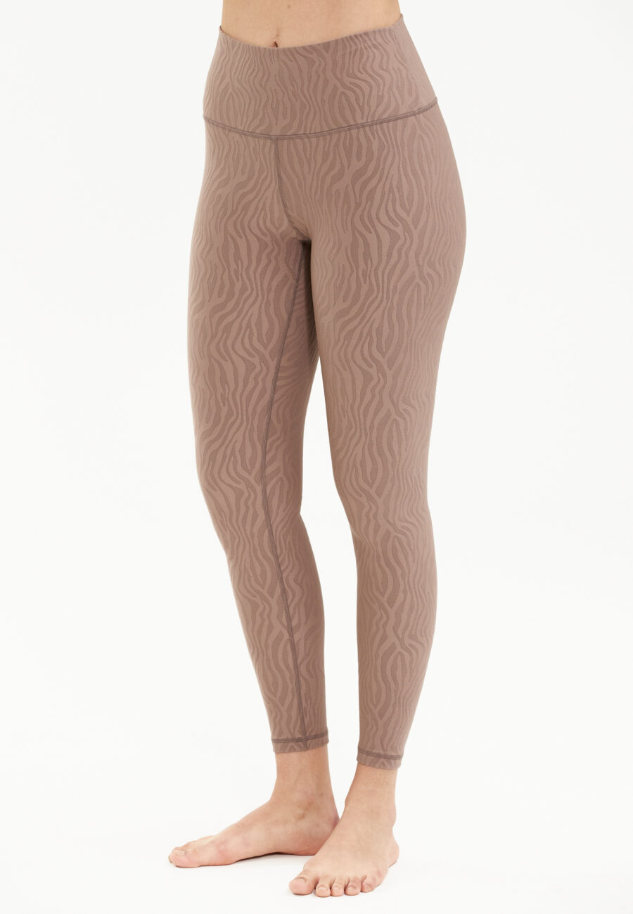 Athlecia Alma Leggings with Flex Comfort, Deep Taupe - Image 4