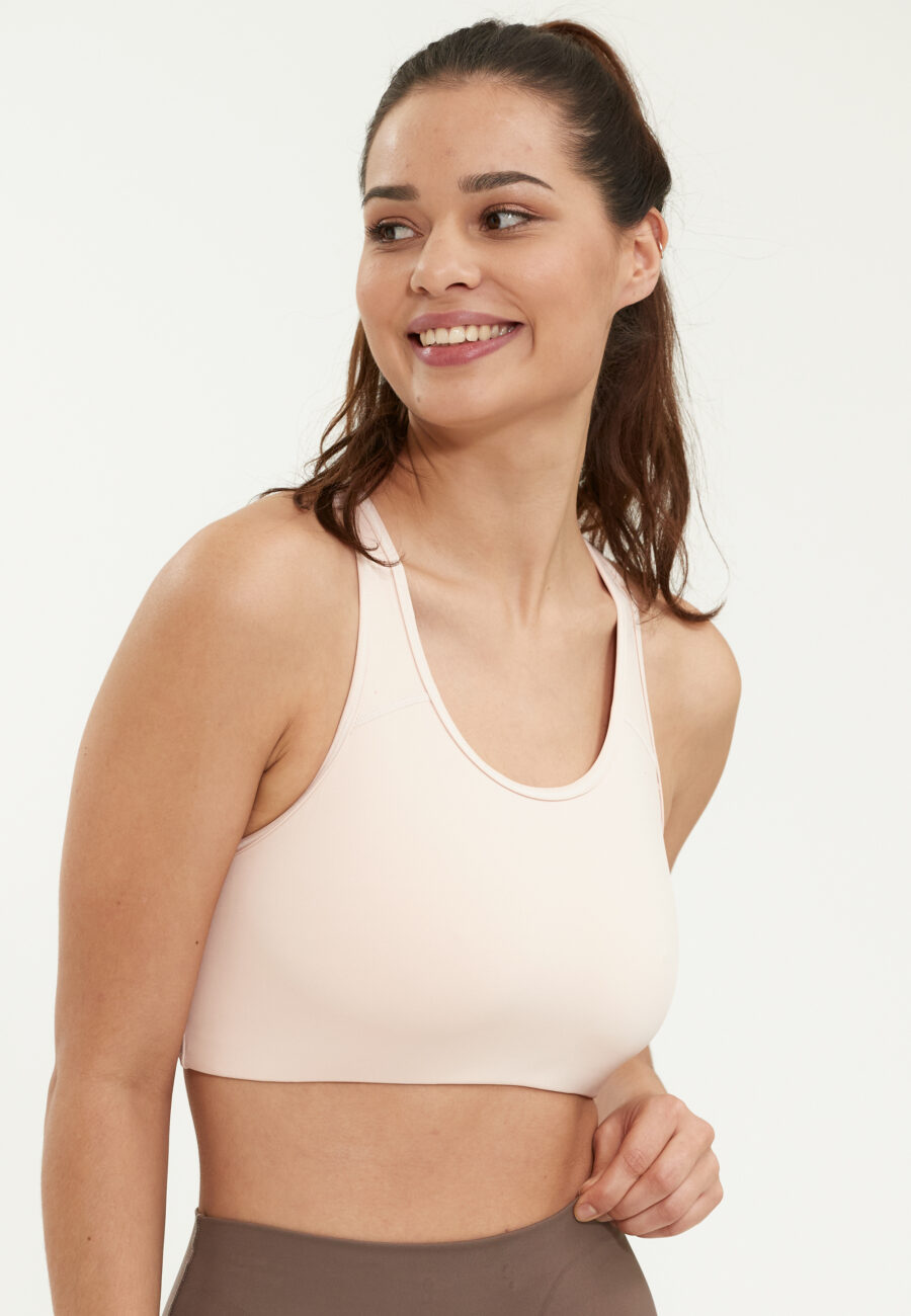 Athlecia Inere W Sports Bra, Peach Whip