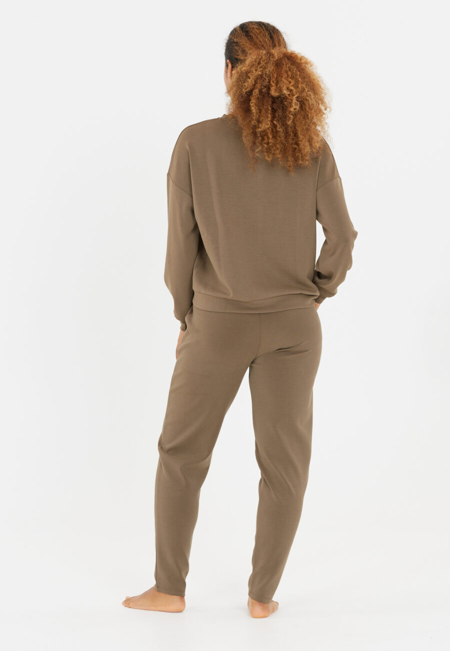 Athlecia Jillnana Women's Sweatpants, Walnut - Image 3