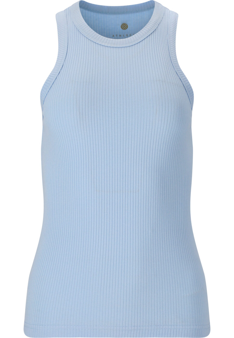 Athlecia Lankae Fitted Ribbed Top, Windsurfer - Image 7