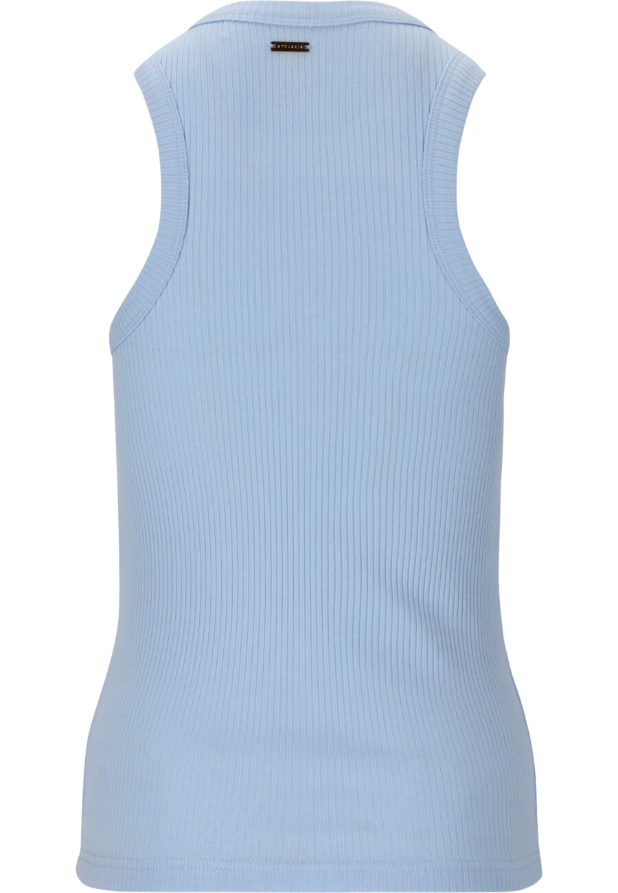 Athlecia Lankae Fitted Ribbed Top, Windsurfer - Image 8