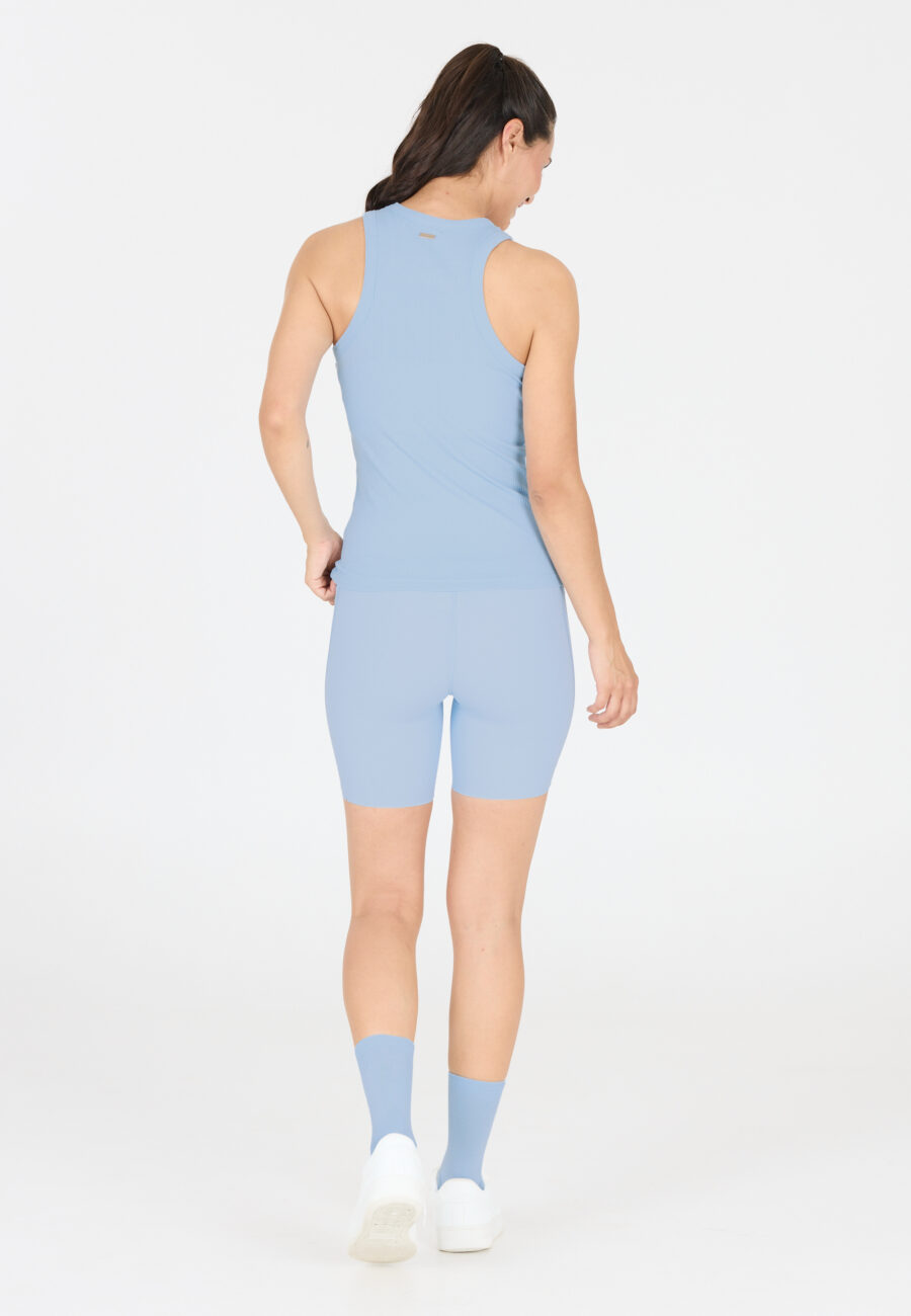Athlecia Lankae Fitted Ribbed Top, Windsurfer - Image 5