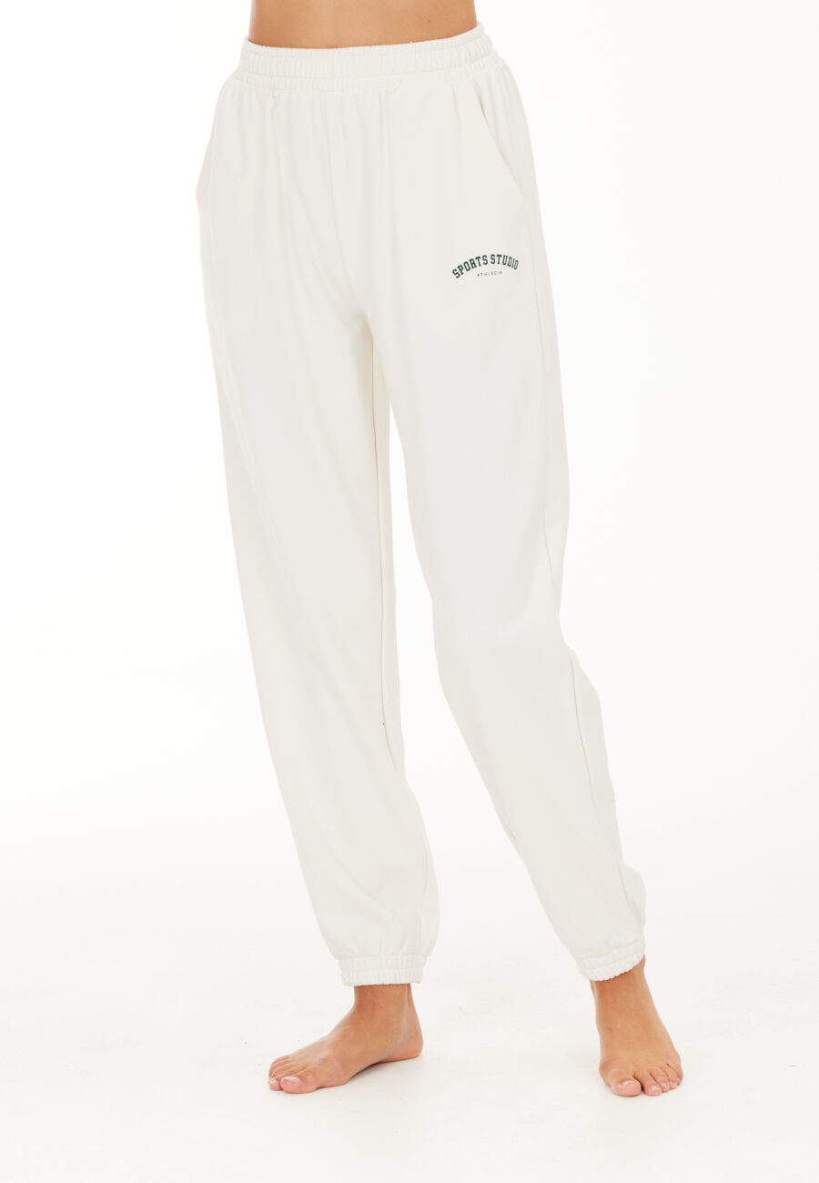 Athlecia Studio W Comfortable Cotton Pants, Whisper White