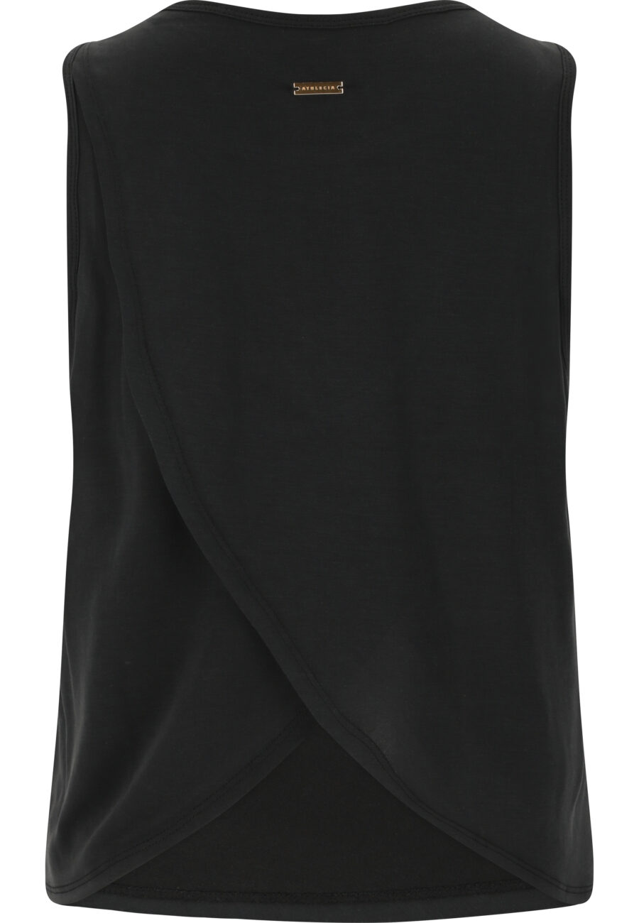 Athlecia Haze W Stylish Modal Blend Top, Black - Image 3