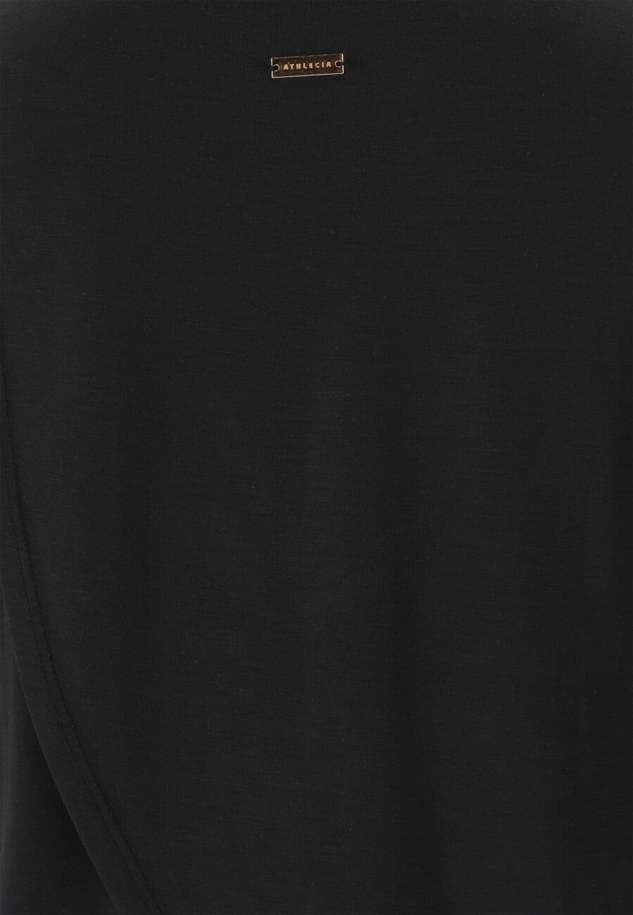 Athlecia Haze W Stylish Modal Blend Top, Black - Image 4