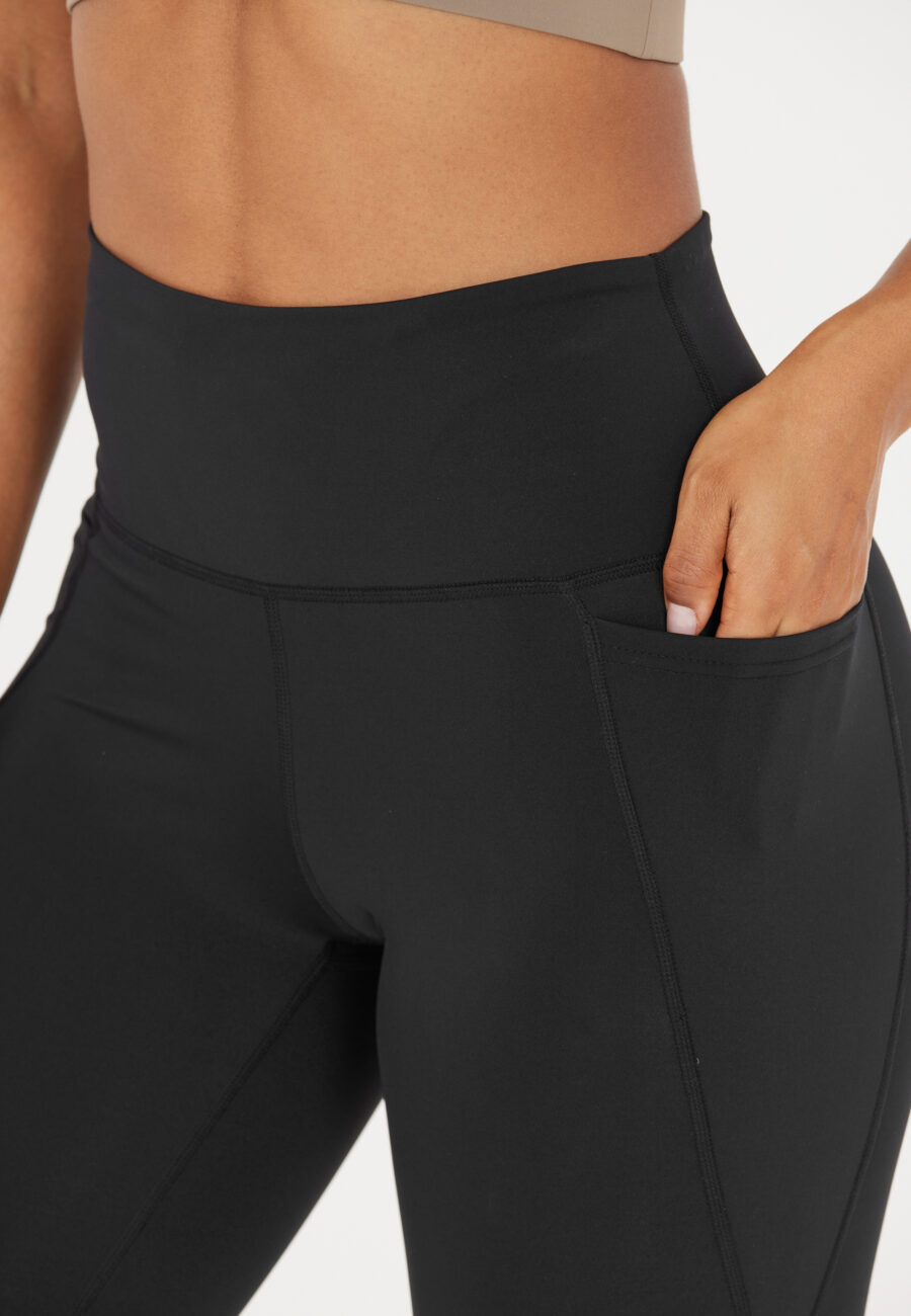 Athlecia Aliya High Waist Pocket Leggings, Black - Image 11