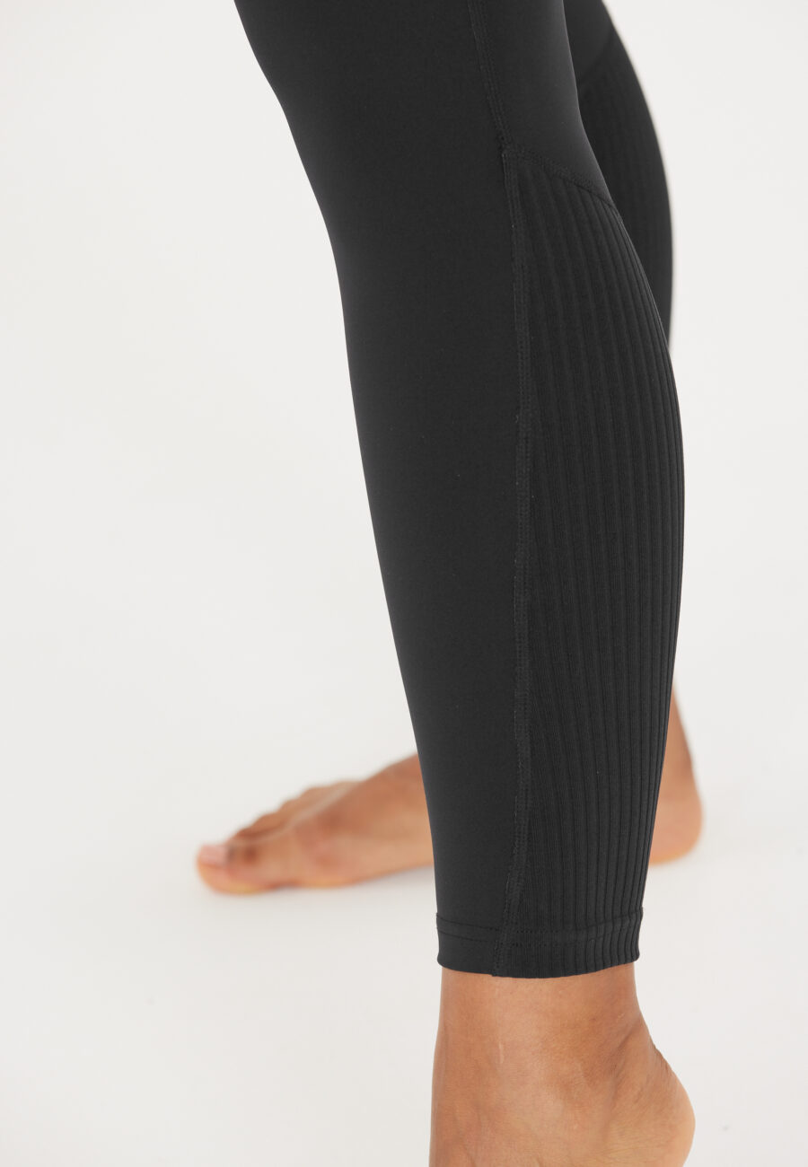 Athlecia Aliya High Waist Pocket Leggings, Black - Image 2