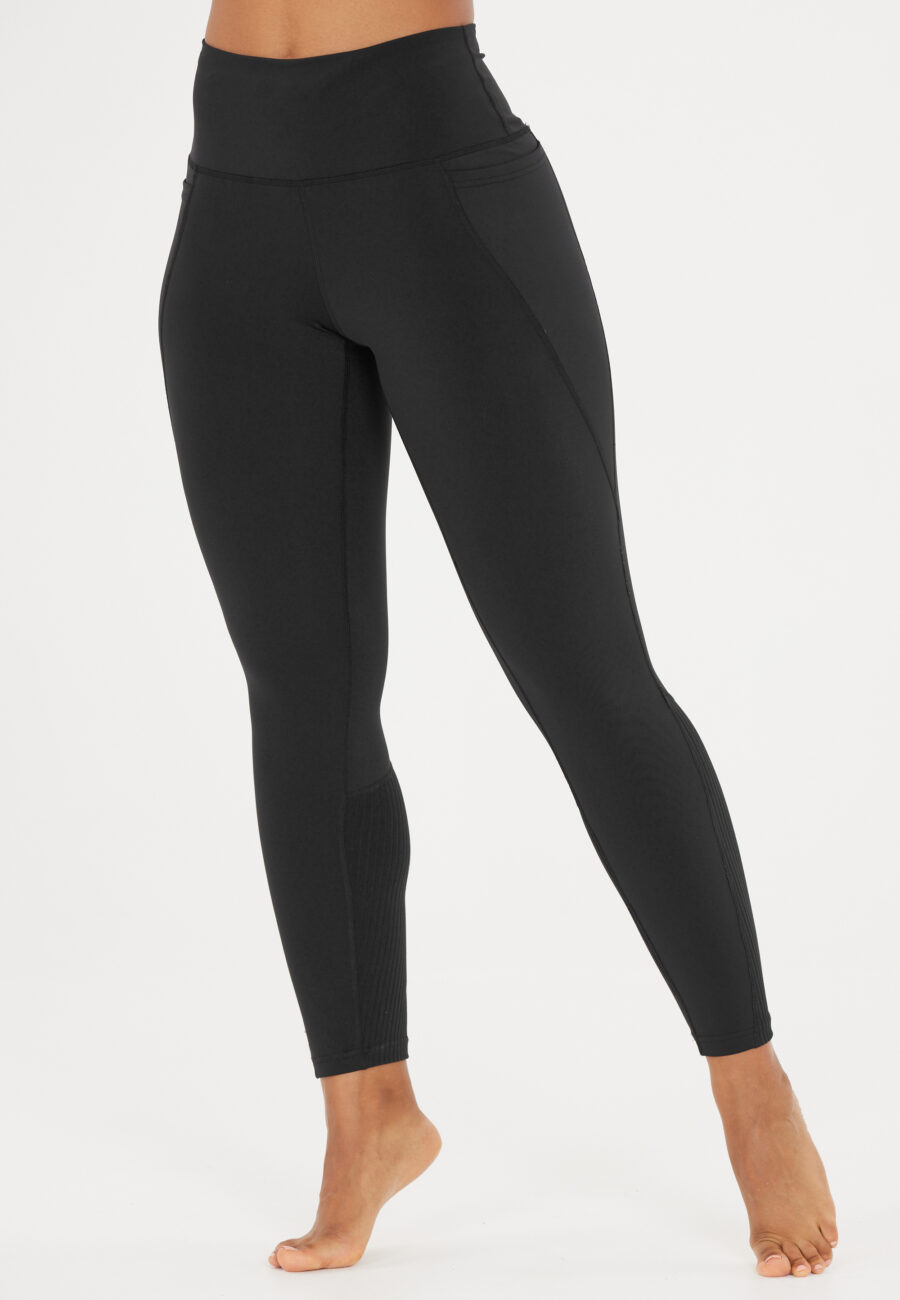 Athlecia Aliya High Waist Pocket Leggings, Black - Image 6
