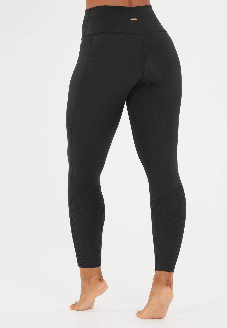Athlecia Aliya High Waist Pocket Leggings, Black - Image 7