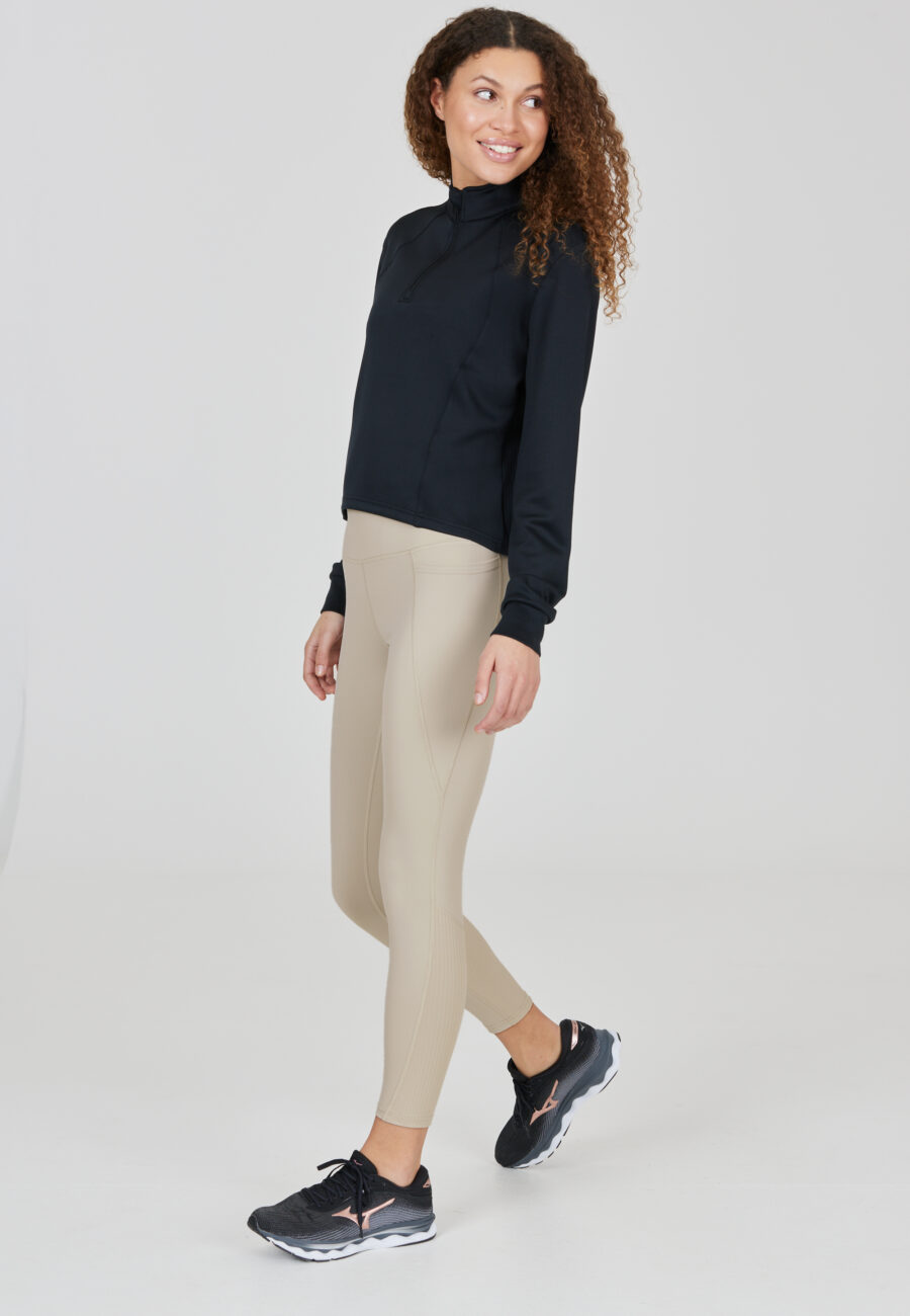 Athlecia Aliya High Waist Pocket Leggings, Dove