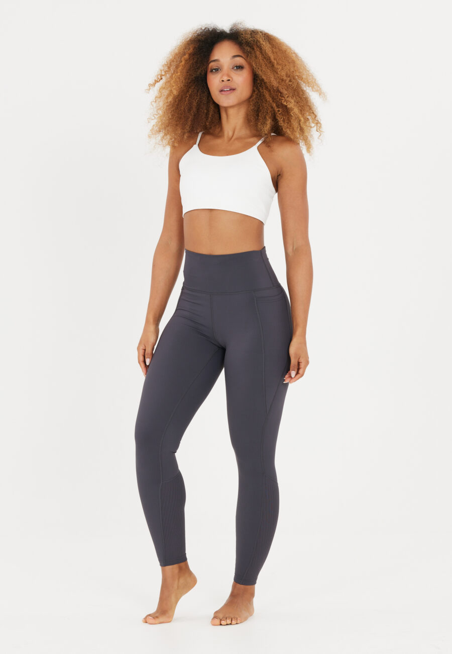 Athlecia Aliya High Waist Pocket Leggings, Nine Iron