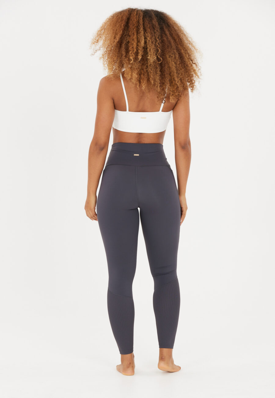 Athlecia Aliya High Waist Pocket Leggings, Nine Iron - Image 4