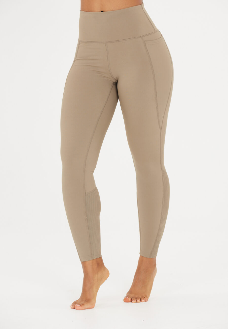 Athlecia Aliya High Waist Pocket Leggings, Roasted Cashew - Image 11