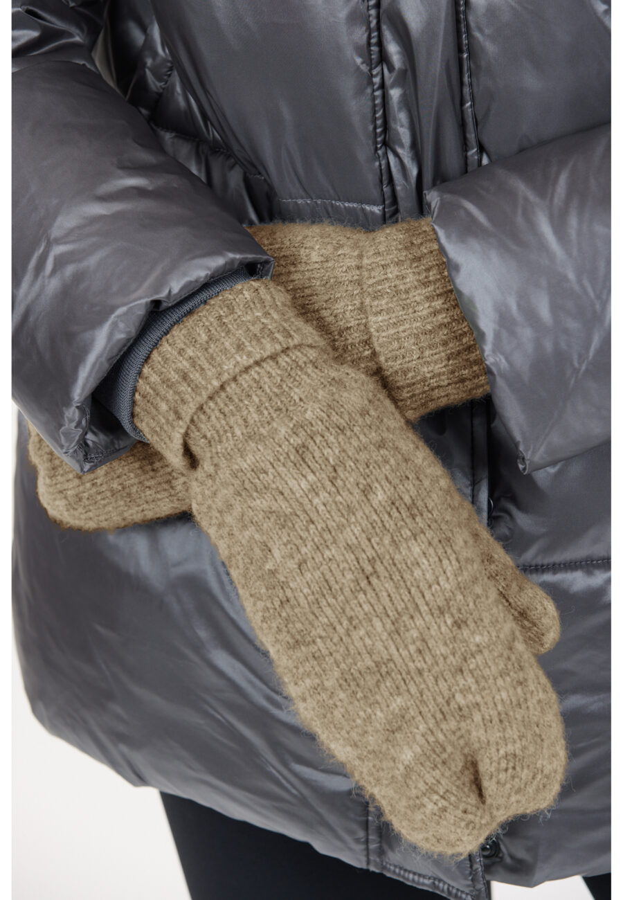 Athlecia Kotoko W Cozy Mittens, Walnut - Image 5