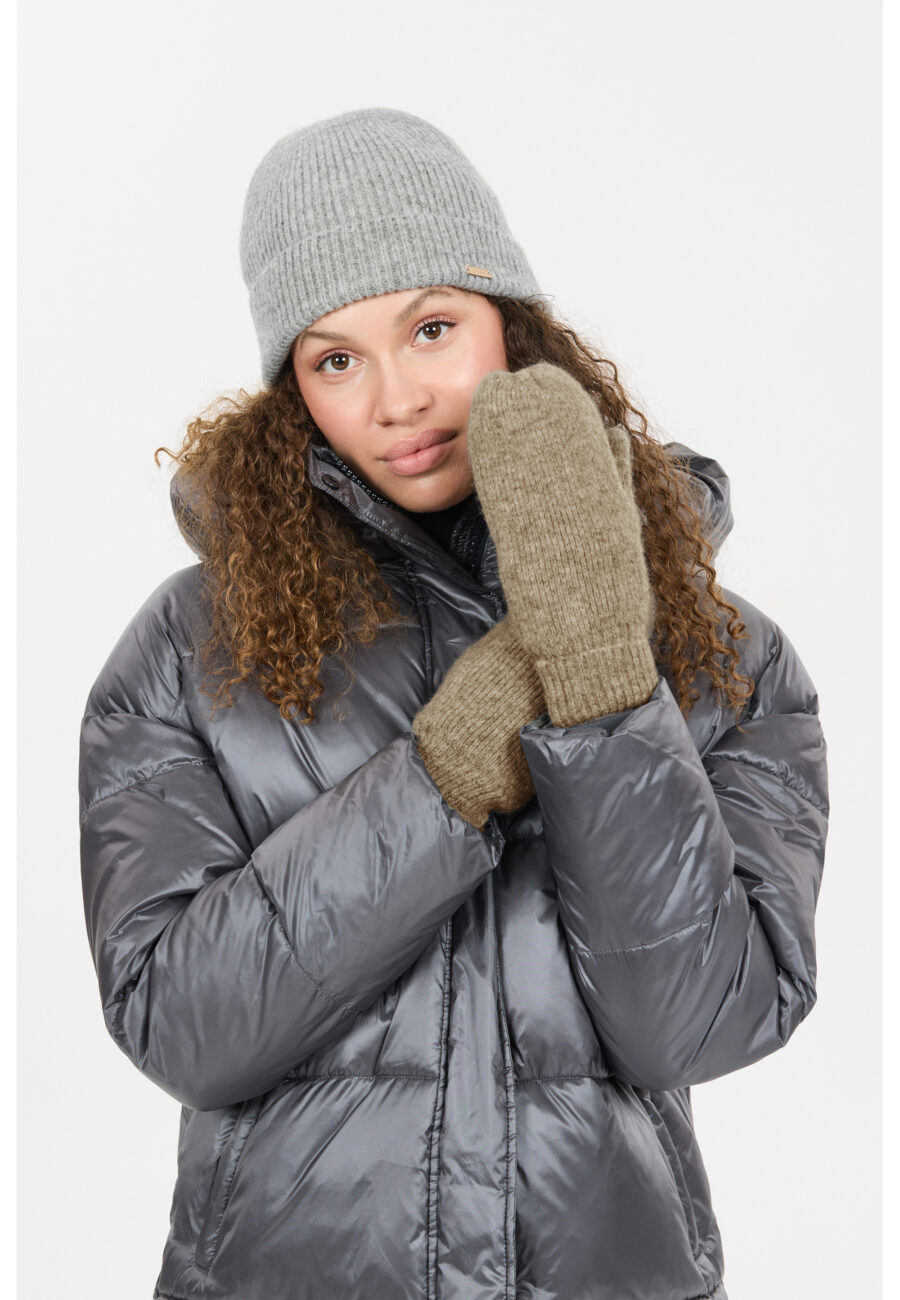 Athlecia Kotoko W Cozy Mittens, Walnut