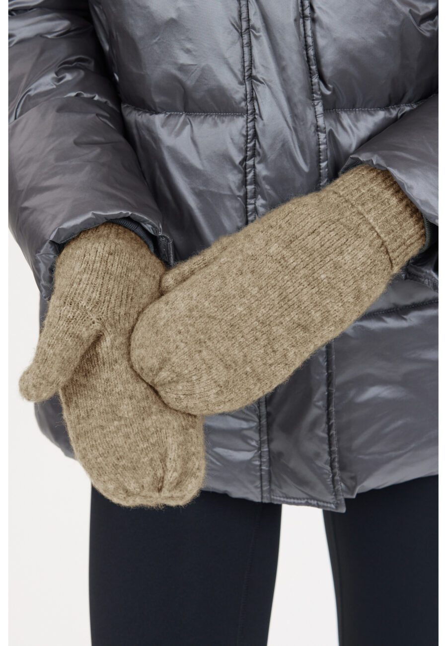 Athlecia Kotoko W Cozy Mittens, Walnut - Image 9