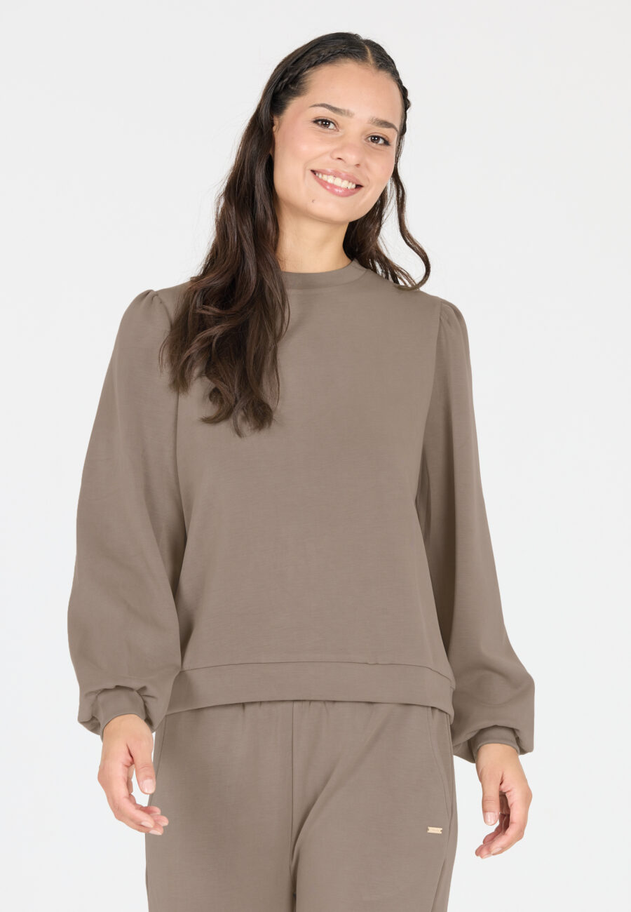 Athlecia Jillnana V2 Balloon Sleeve Sweatshirt, Falcon