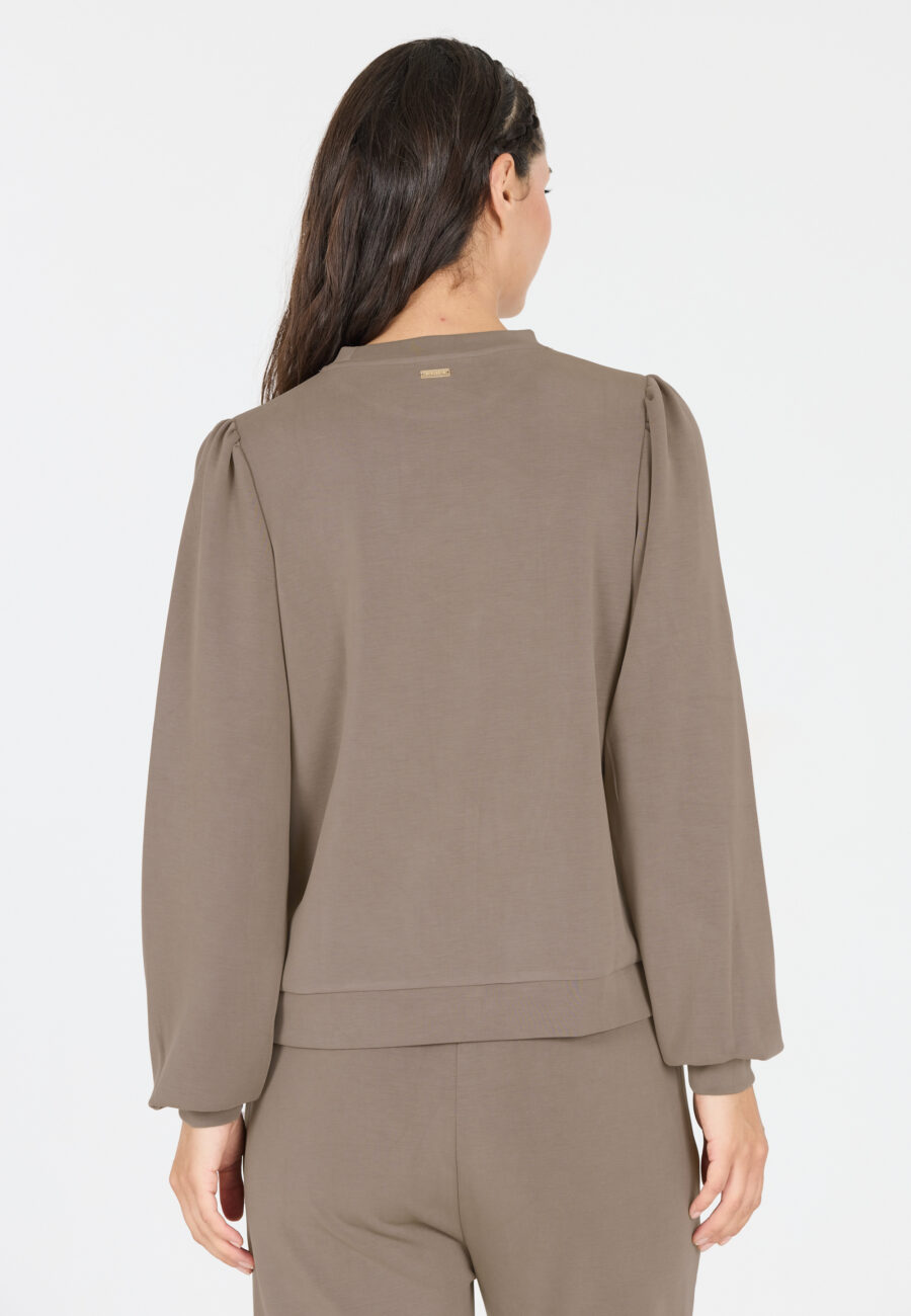 Athlecia Jillnana V2 Balloon Sleeve Sweatshirt, Falcon - Image 6