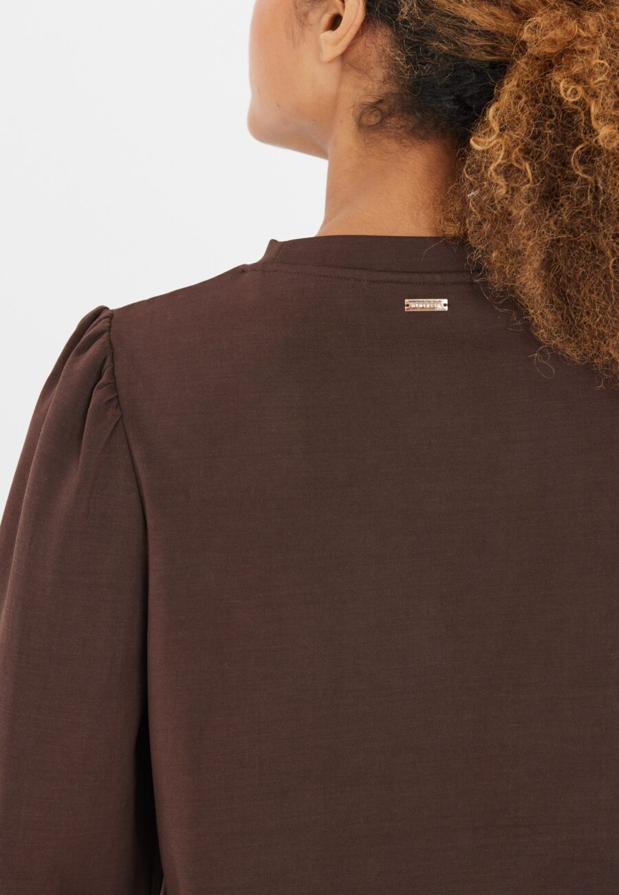Athlecia Jillnana V2 Balloon Sleeve Sweatshirt, Java - Image 2