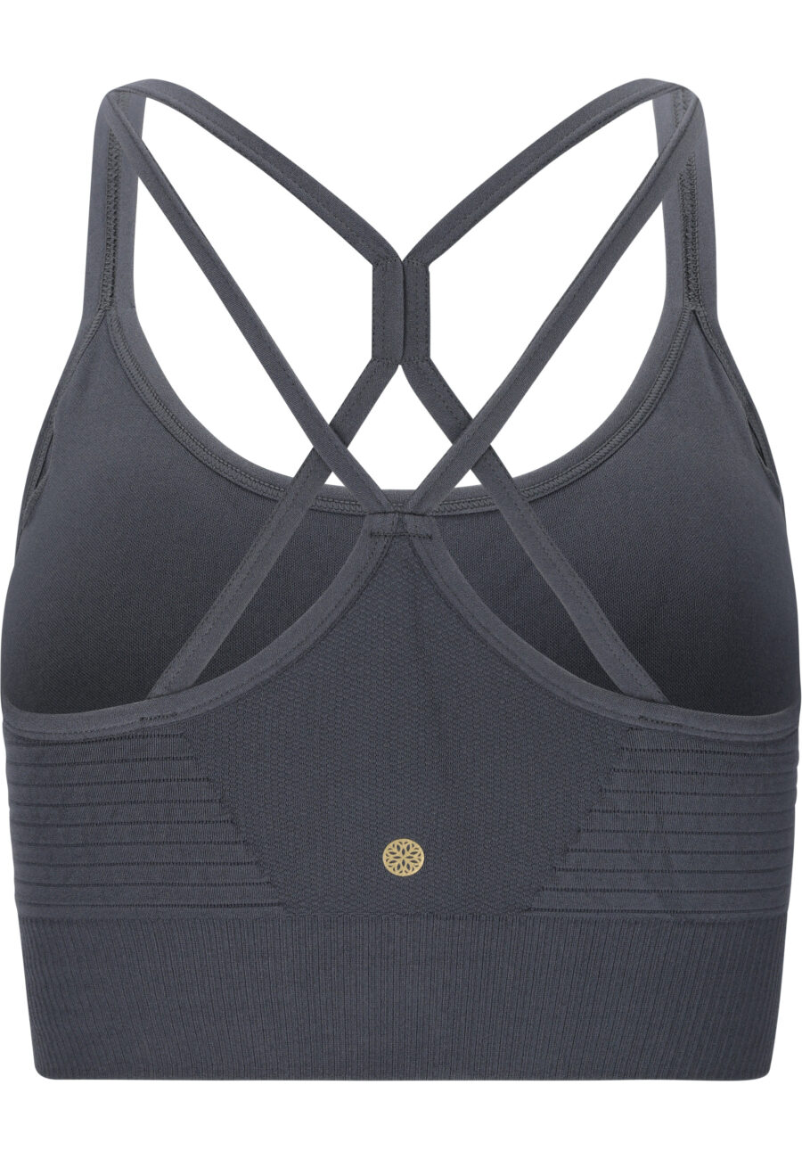 Athlecia Foan Seamless Comfort Sports Bra, Ombre Blue - Image 4